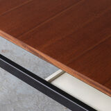 Coffee table, TU04, by Cees Braakman for Pastoe with magazine holder, Holland 1960’s