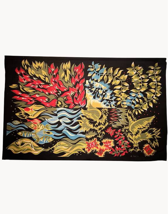 Raymon Hurtu Tapestry