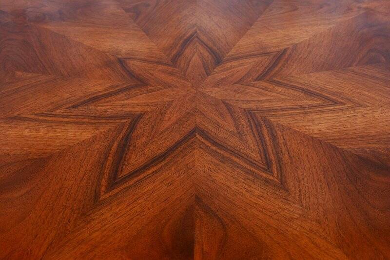 Biedermeier Dining Table in Walnut, Czechia, 1830s