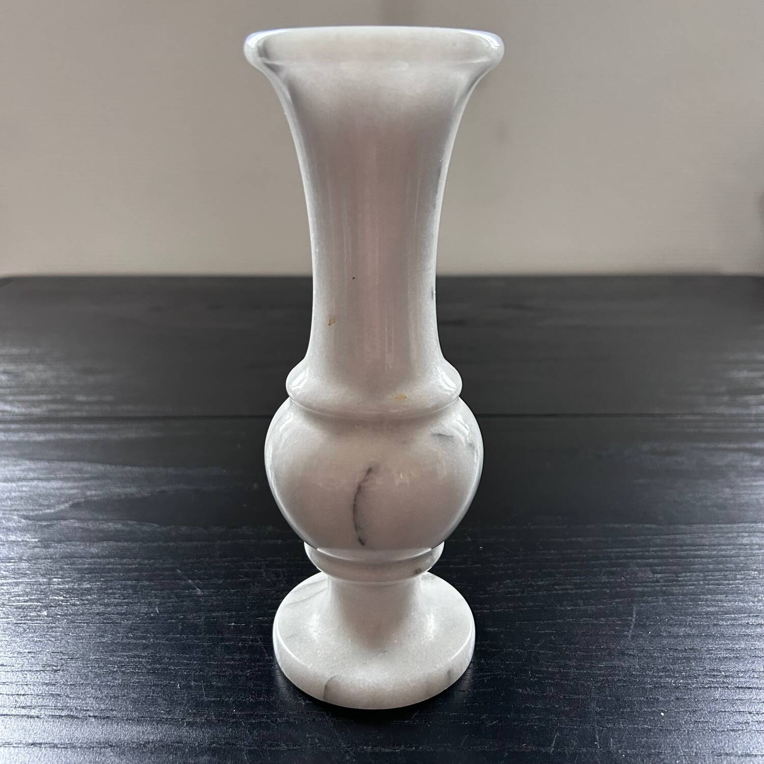 White marble vase