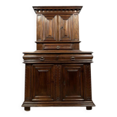Cabinet à retrait en noyer époque XVII eme siècle vers 1650-1680