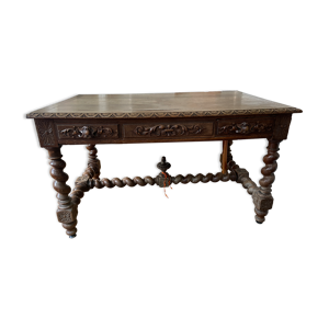 Table à manger ancienne - massif