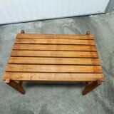50s solid wood side table
