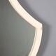 Vintage lacquered wood and mirror glass mirror, design, Italy, 1970s