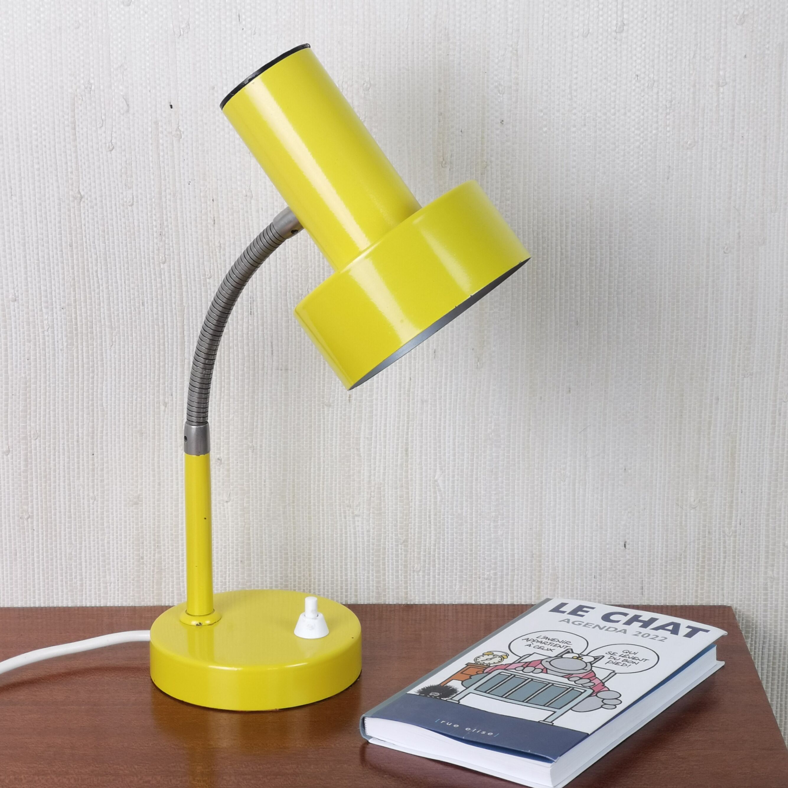Lampe articulée jaune
