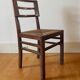 Pierre Cruège straw chair 1950s
