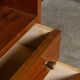 Vintage 20thc italian modular teak wall cabinet c.1960