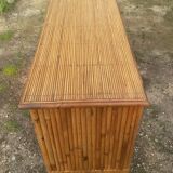 1950 vintage rattan buffet