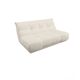 SIA white bouclette designer sofa