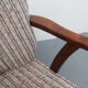 1950s cocktail armchair in grey-beige