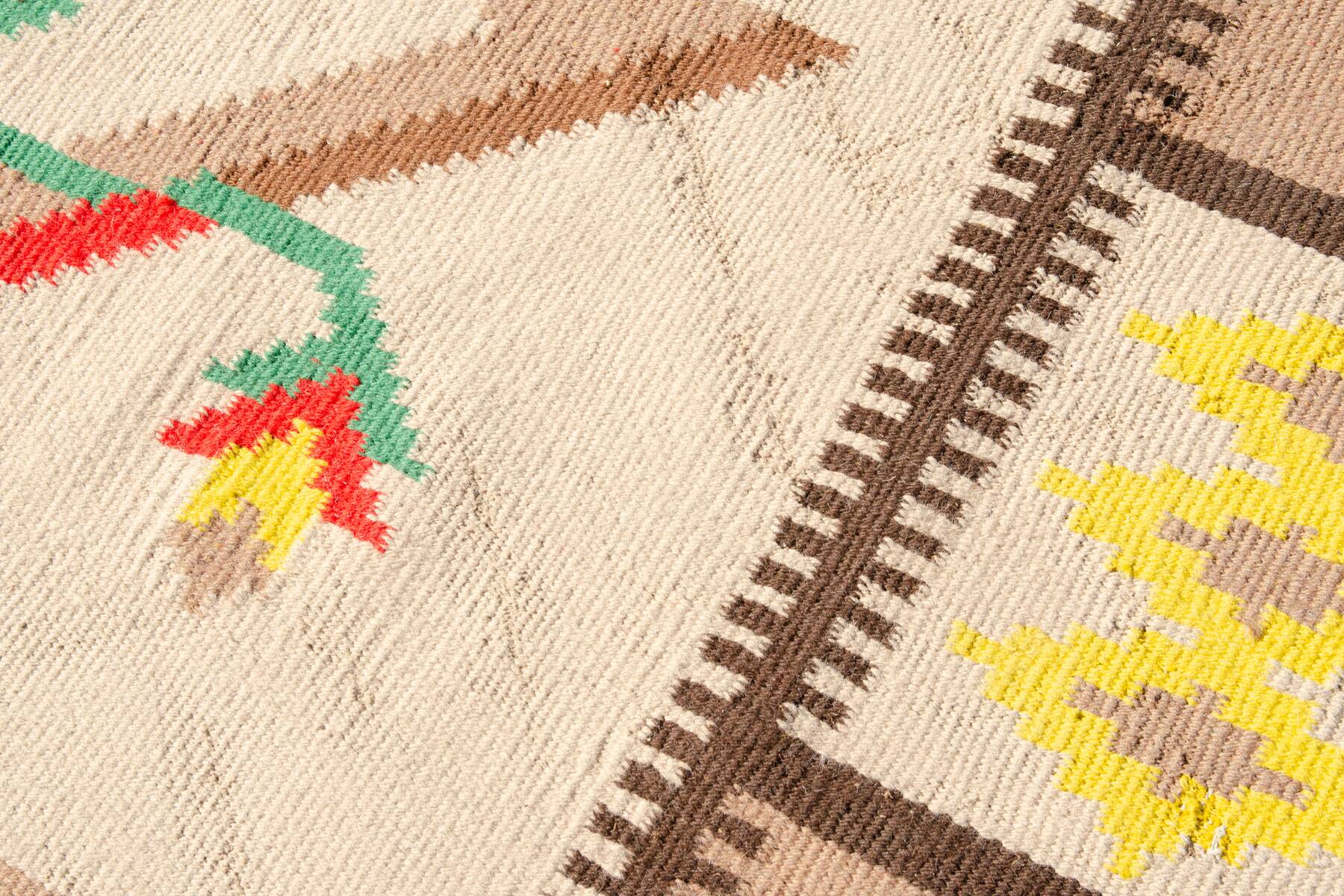 Immense tapis moderne vintage Kilim, 1970