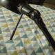 Aluminor articulated lamp black metal Vintage 70/80