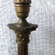 Paire de lampe colonne corinthienne Laura Ashley