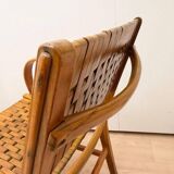 Gelenka Armchairs in Solid Beech Wood, Germany, 1950, Set of 2