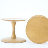 Pair of Nanna Ditzel Beech Stools by Kolds Savværk, Denmark 1960s