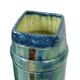 Pair of Blue Art Nouveau Vases Flemish Pottery Antiques