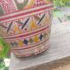 Berber terracotta vase, Moroccan craftsmanship, vintage 1980
