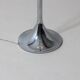 Italian trumpet floor lamp in chrome, 1970s