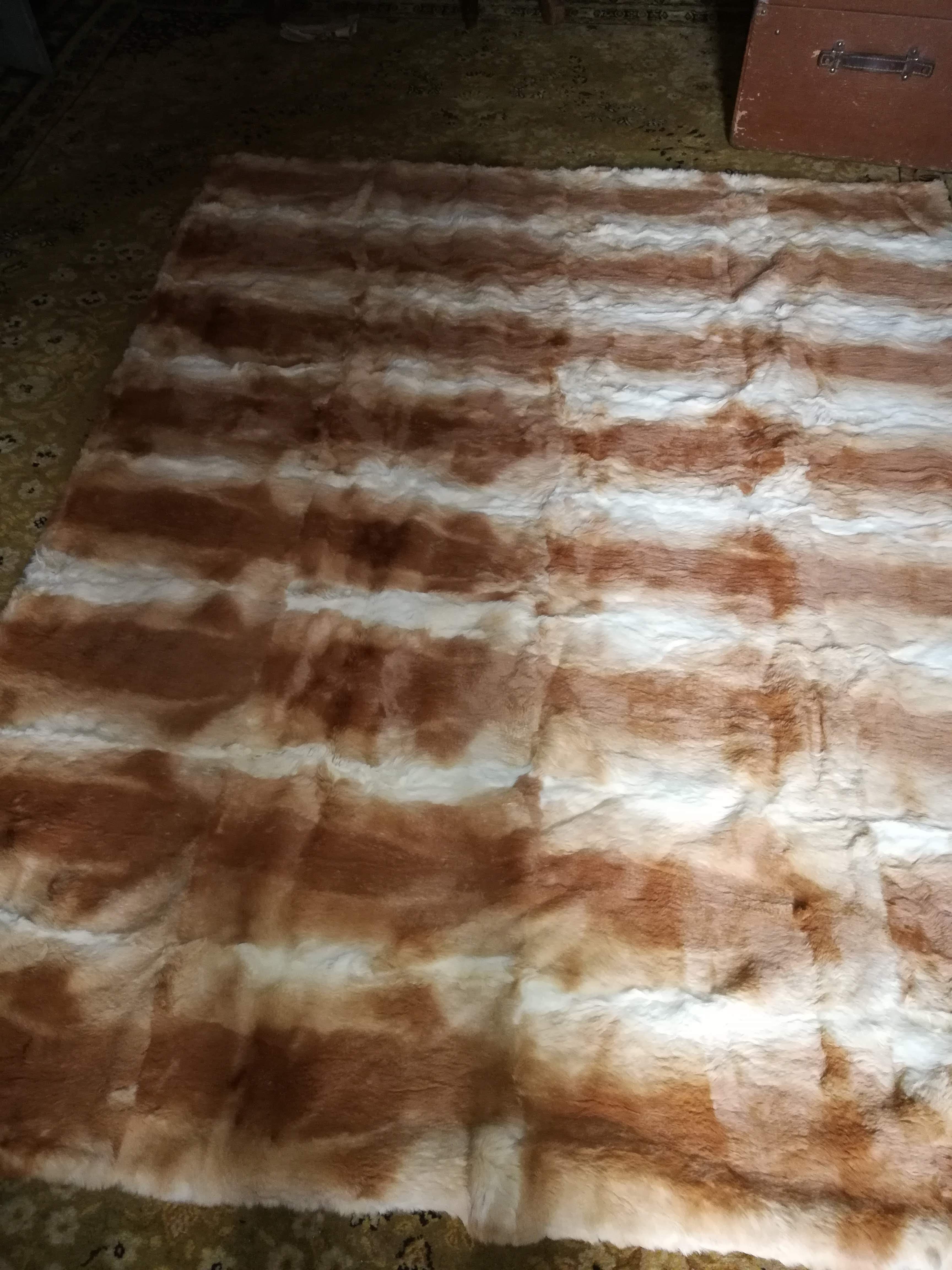 Skin rug 200x160