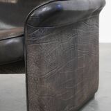 Vintage Leather Design Armchair by De Sede, Model DS50