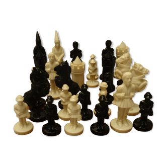 Vintage chess game