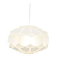 White lamp designed by L. Schioler for Hoyrup Denmark 1970