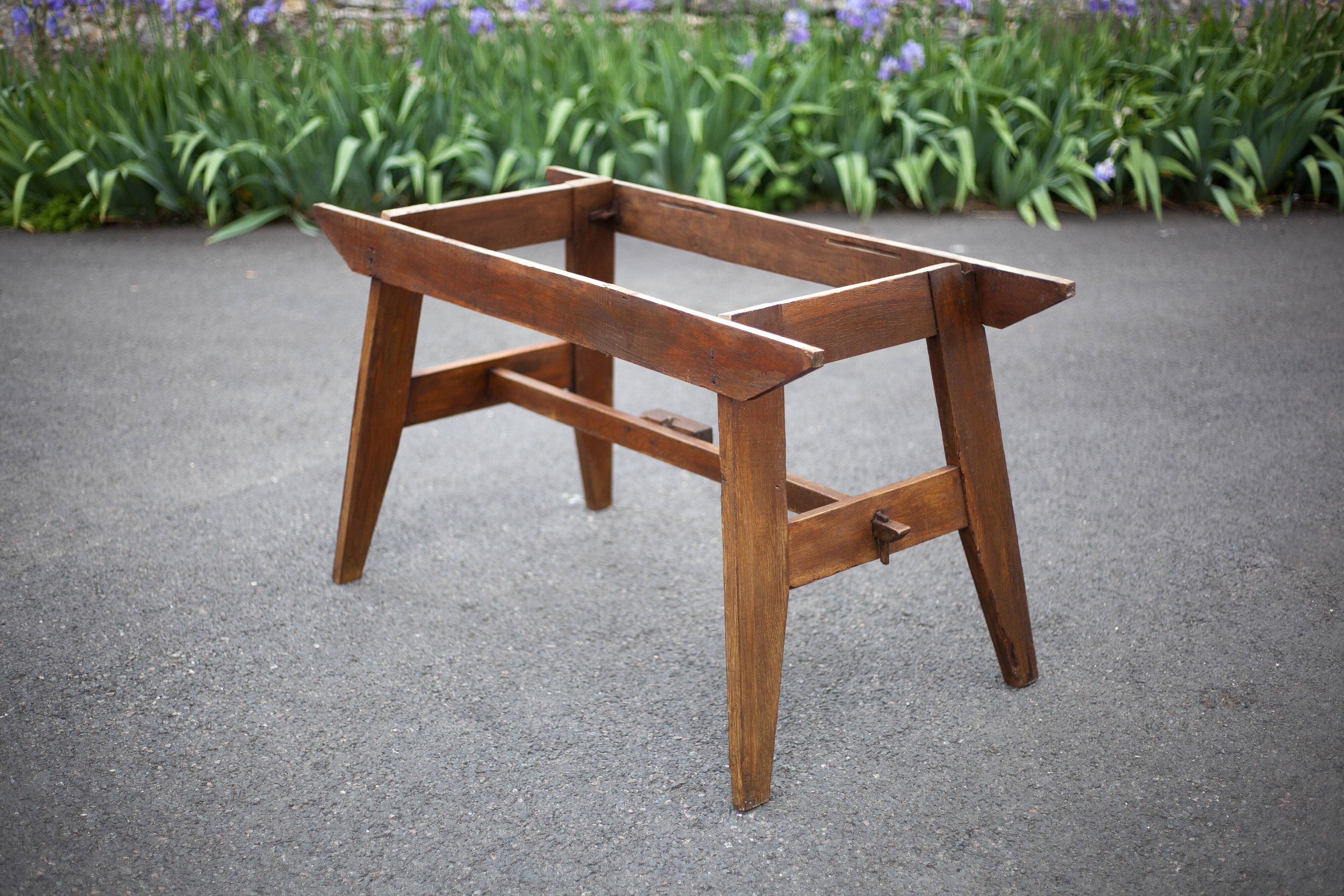 Rene gabriel table, 50s wood table, dining table, kitchen, veranda