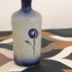 Bottle in Alsace sandstone signed Anne Ehret