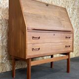 1960s 1970s teak secretary dresser Arne Wahl Iversen for Vinde Møbelfabrik