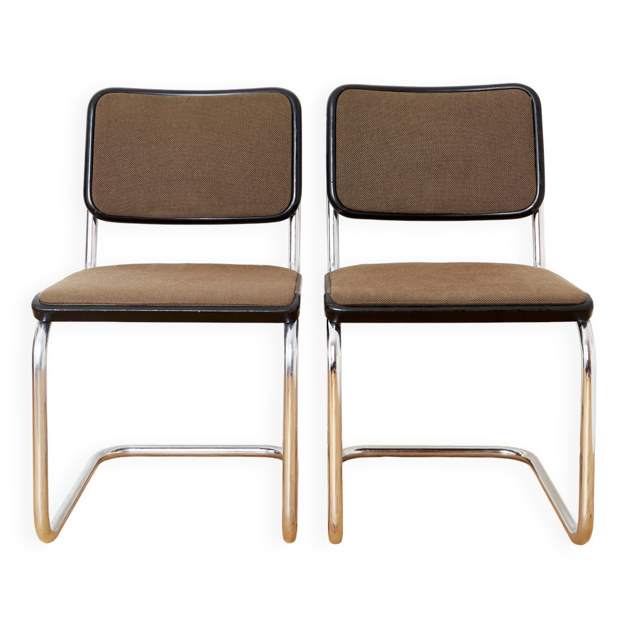 Chaise cantilever S32 de Marcel Breuer pour Thonet, lot de deux