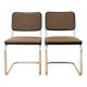 Chaise cantilever S32 de Marcel Breuer pour Thonet, lot de deux