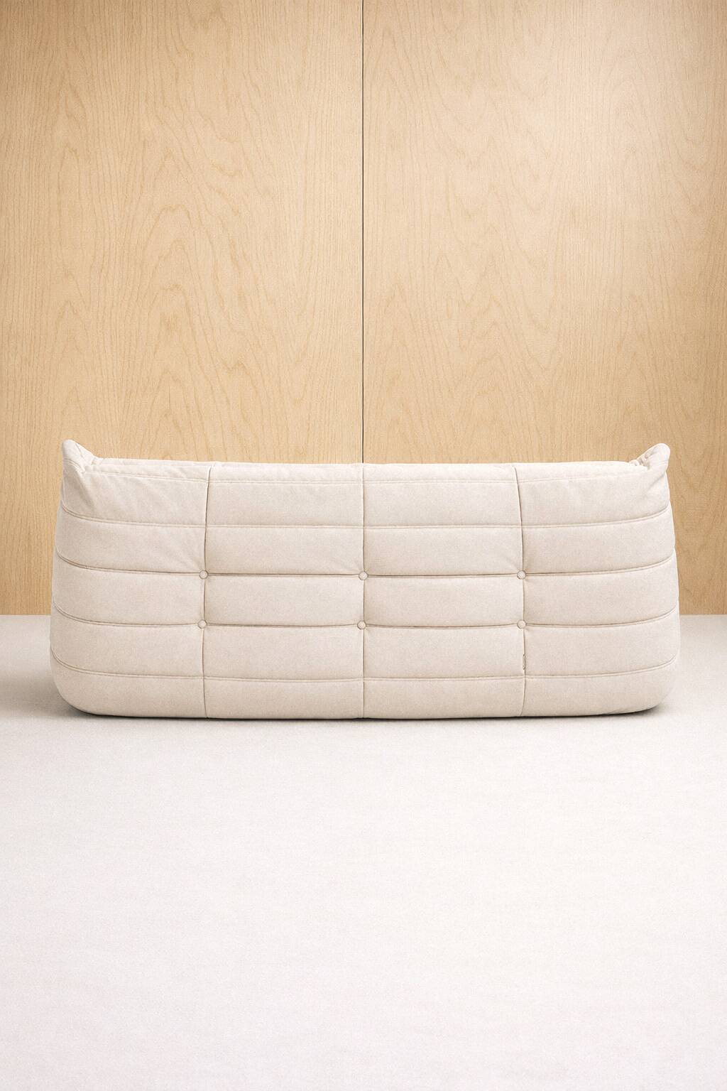 Togo 3-seater Ivory white Roset Michel Ducaroy