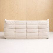 Togo 3-seater Ivory white Roset Michel Ducaroy