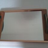 Art deco mirror tray and its three ravires