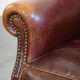 Vintage Sheepskin Leather Armchair