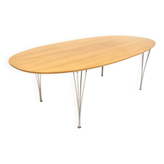 "Superelips" dining table Bruno Mathsson, DUX, Sweden, 1970