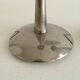 Pair of silver style Deco candlesticks