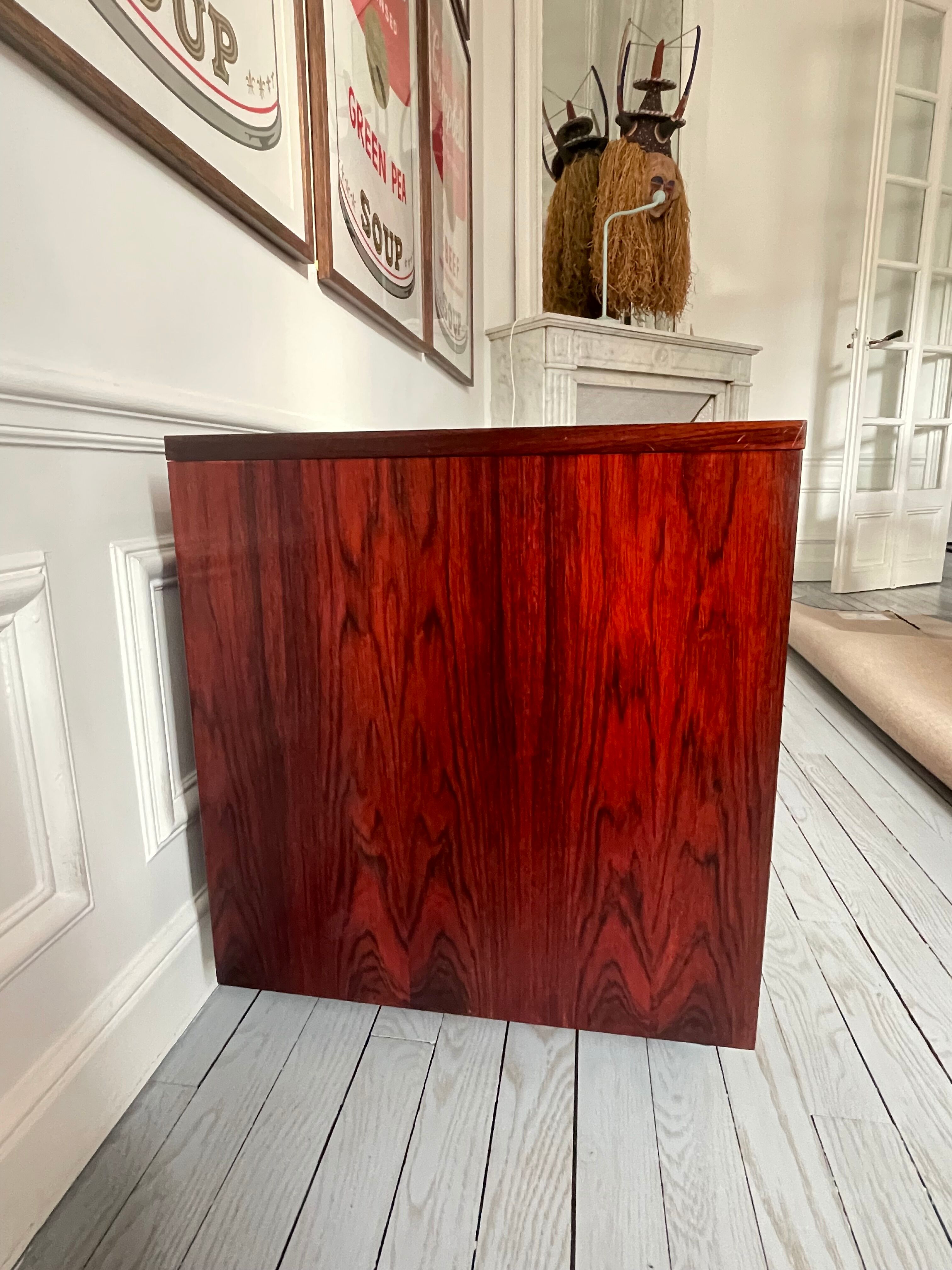 Georges Nelson storage unit on wheels by Mobilier International