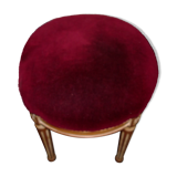 Tabouret en velours