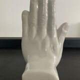 Vintage Ceramic Hands Bookends