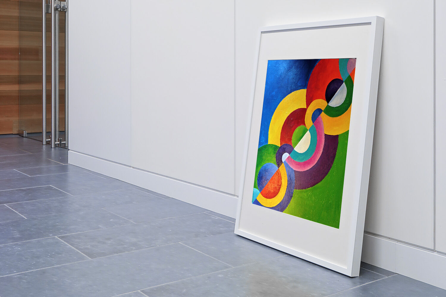 Painting delaunay orphism style