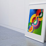 Painting delaunay orphism style