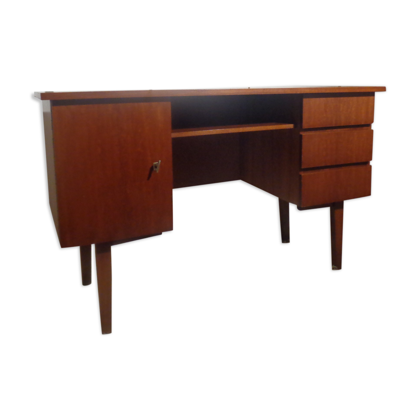 Vintage office of the 60s teak