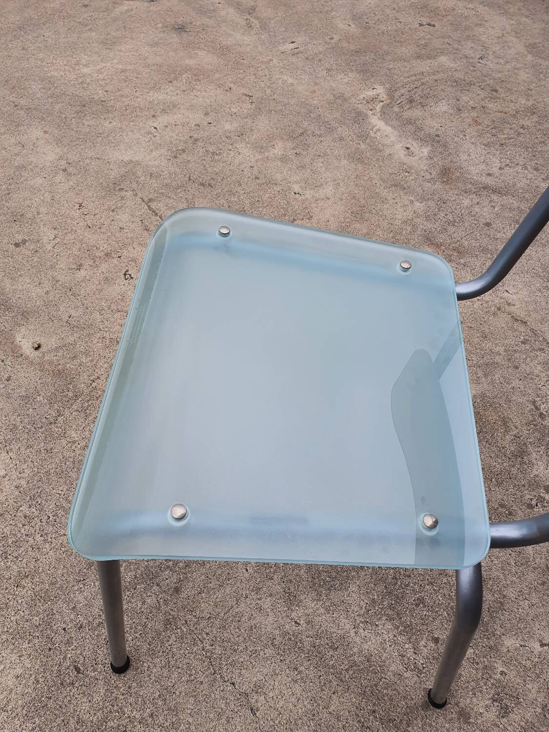 Set 3 Chip chair (GLAS) -Tim Power vintage design 1990s vintage