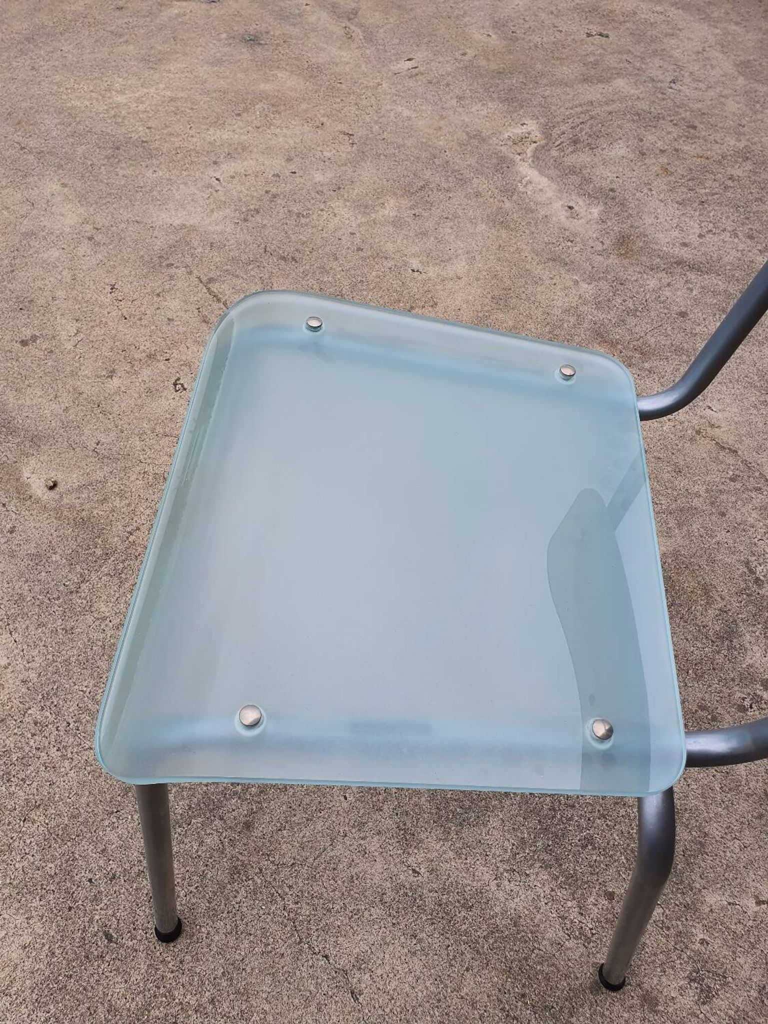 Set 3 Chip chair (GLAS) -Tim Power vintage design 1990s vintage