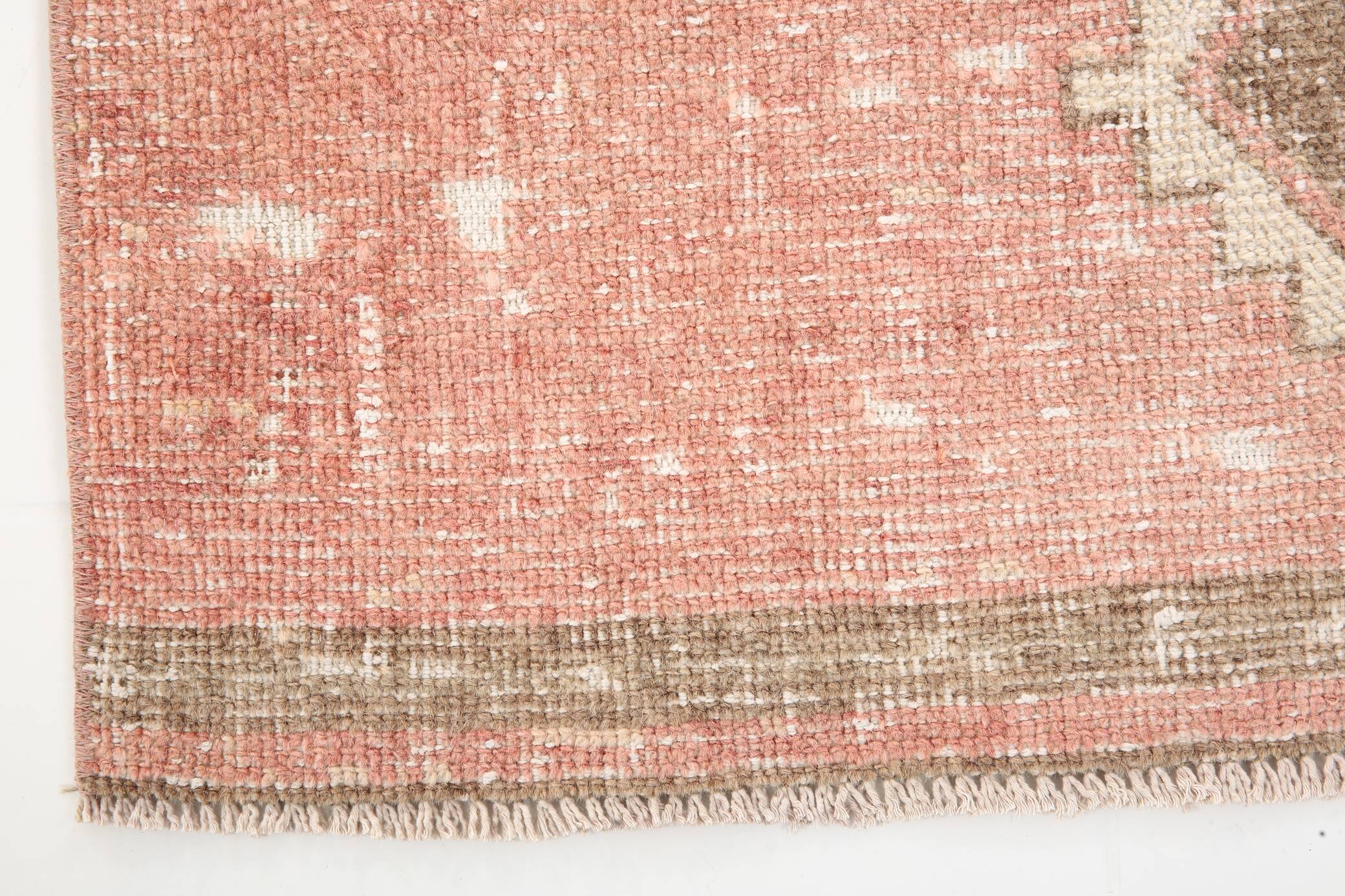 Turkish Rug Runner, 91x379Cm