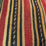 Vintage turkish kilim cushion cover, 30 x 50 cm
