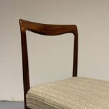 6x Palisander Dining Chairs by Lübke