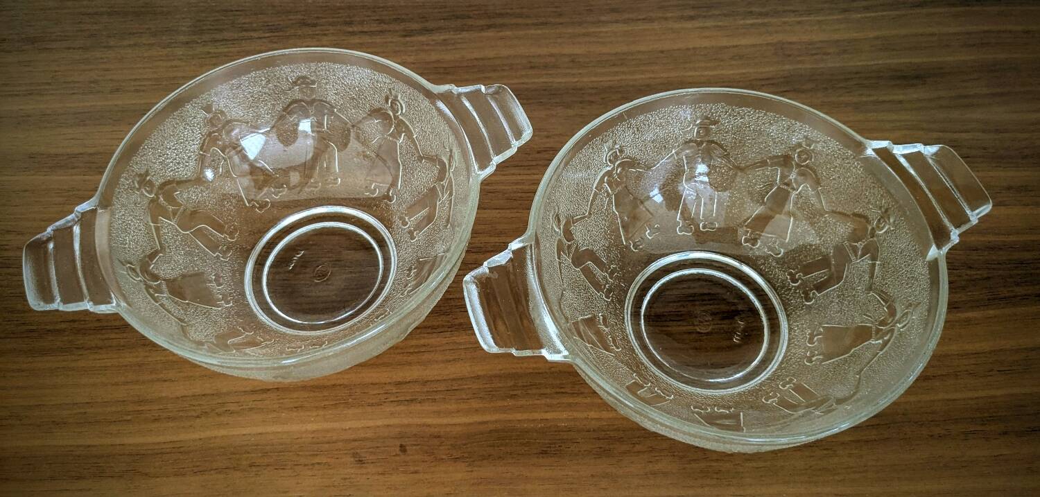 Large vintage Breton bowl