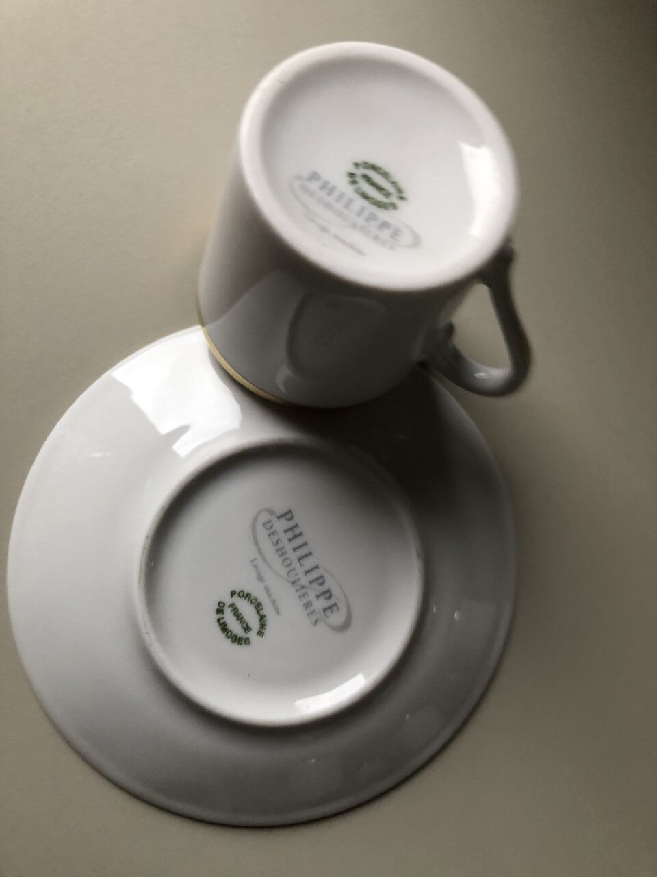 12 Philippe Deshoulières coffee cups